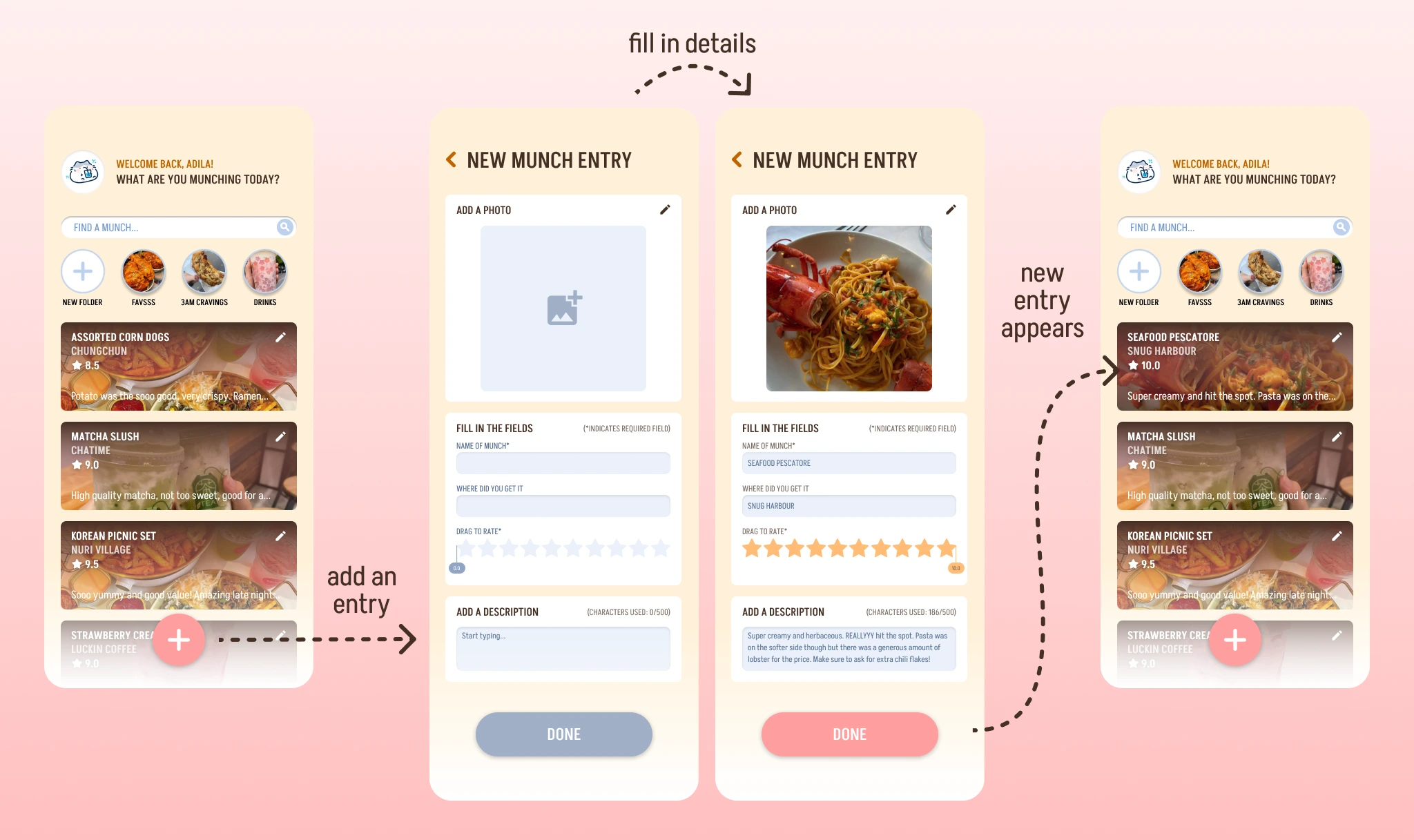 Adding A Log User Flow