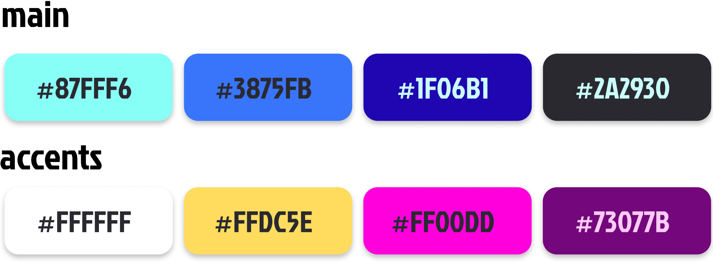 Swapparel Colour Palette