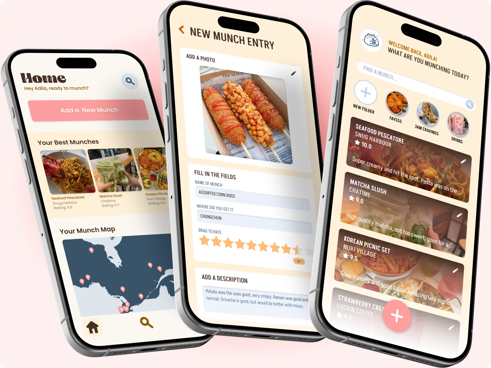 Munch Mark Mobile Screens